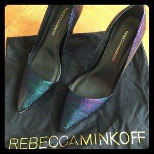Rebecca Minkoff iridescent Stiletto Pumps